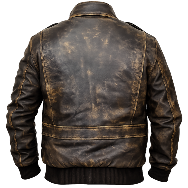A2 Distressed Leather Jacket