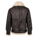 Aviator Brown Shearling Jacket