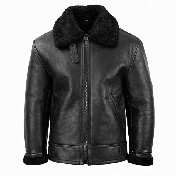 Men B3 Real Leather Shearling Jacket