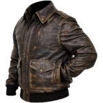 A2 Distressed Leather Jacket