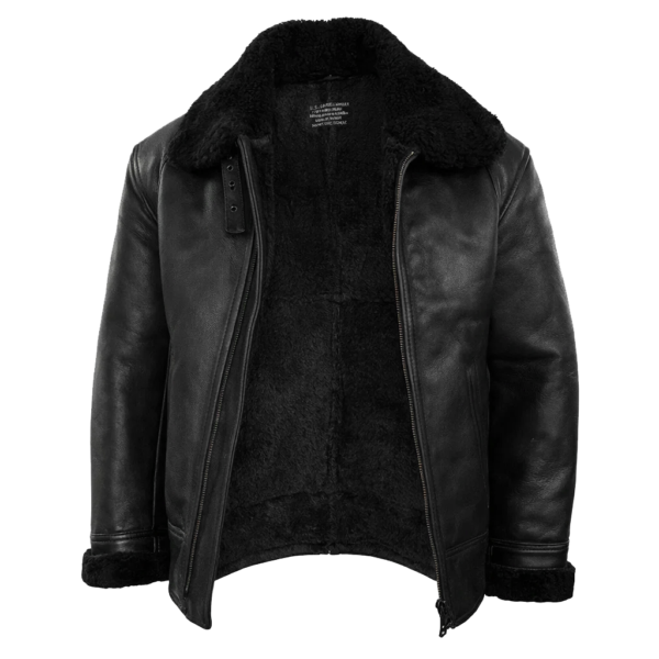 Men B3 Real Leather Shearling Jacket