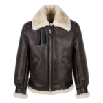 Aviator Brown Shearling Jacket